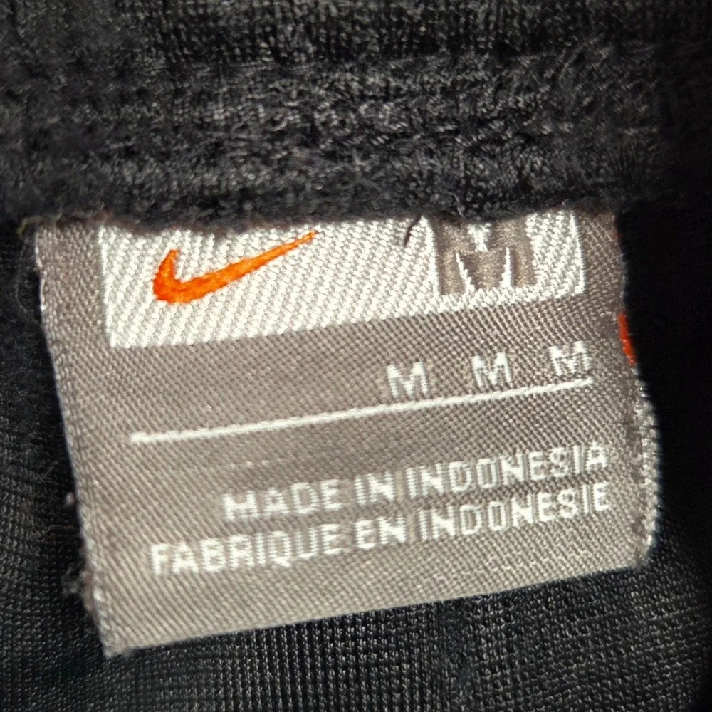 Vintage Y2K Nike Basketball Shorts Mens Medium Black Mesh Athletic Gym